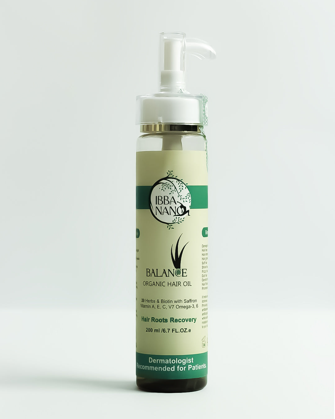 Ibbanano Organic Hair Oil – 400ml (Free Organic Shampoo Included)